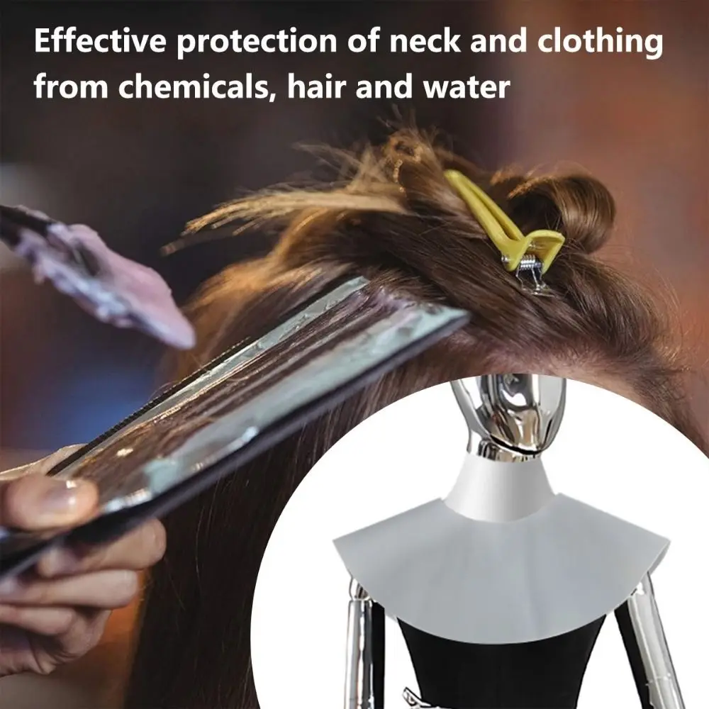 Waterproof Silicone Hair Cutting Collar Reusable for Barber Barber Silicone Cape Protective Collar Durable Hair Dyeing Shawl
Waterproof Silicone Hair Cutting Collar Reusable for Barber Barber Silicone Cape Protective Collar Durable Hair Dyeing Shawl