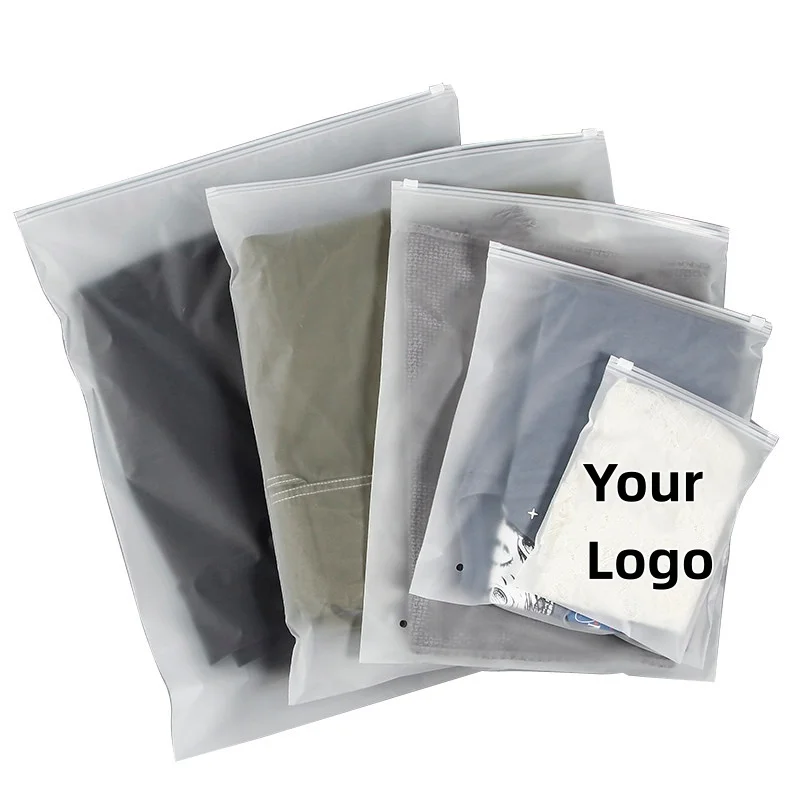 100PCS Frosted Zipper Bag Custom Printed Logo Lingerie Packaging Bag Reusable Travel Bag Thickened Self-Sealing Bag Party Gift
100PCS Frosted Zipper Bag Custom Printed Logo Lingerie Packaging Bag Reusable Travel Bag Thickened Self-Sealing Bag Party Gift
