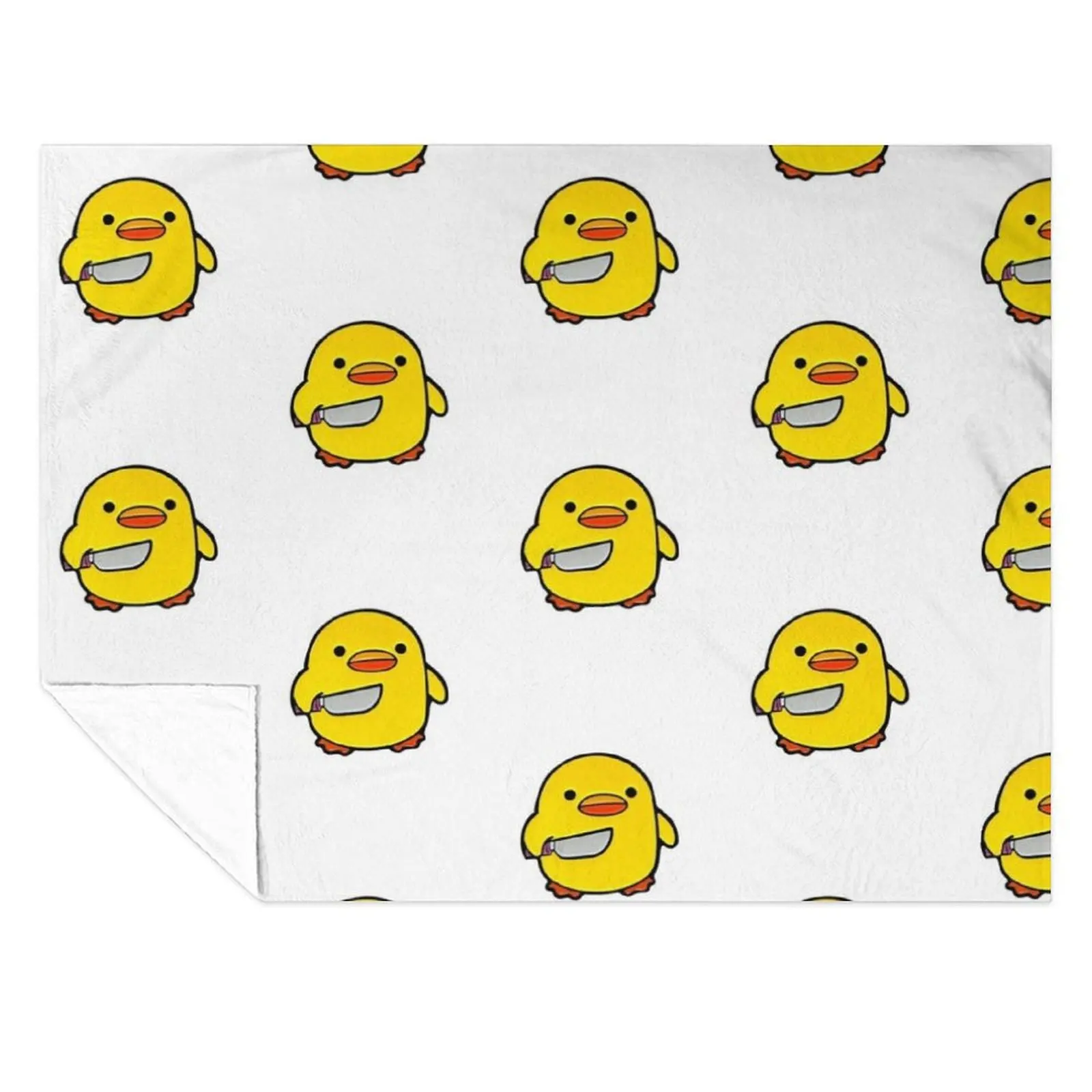 Duck with a Knife, Angry Cute Duck, Duck cute drawing, cute chicken with a knife, duck with knife meme, duckie Throw Blanket
Duck with a Knife, Angry Cute Duck, Duck cute drawing, cute chicken with a knife, duck with knife meme, duckie Throw Blanket