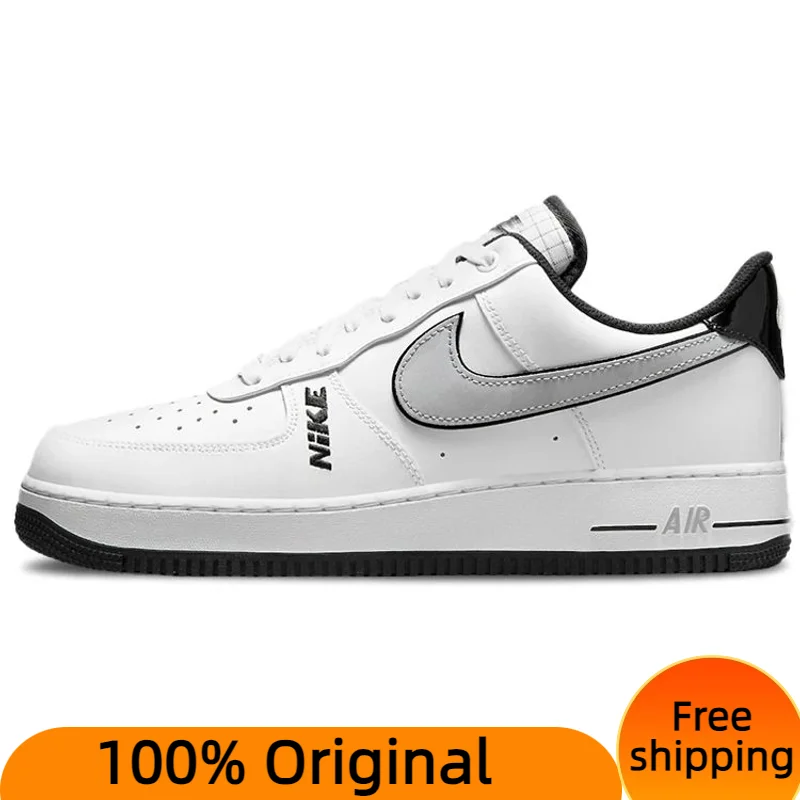Кроссовки Nike Air Force 1 Low '07 LV8, обувь для мотокросса, белые, серые, черные
Кроссовки Nike Air Force 1 Low '07 LV8, обувь для мотокросса, белые, серые, черные