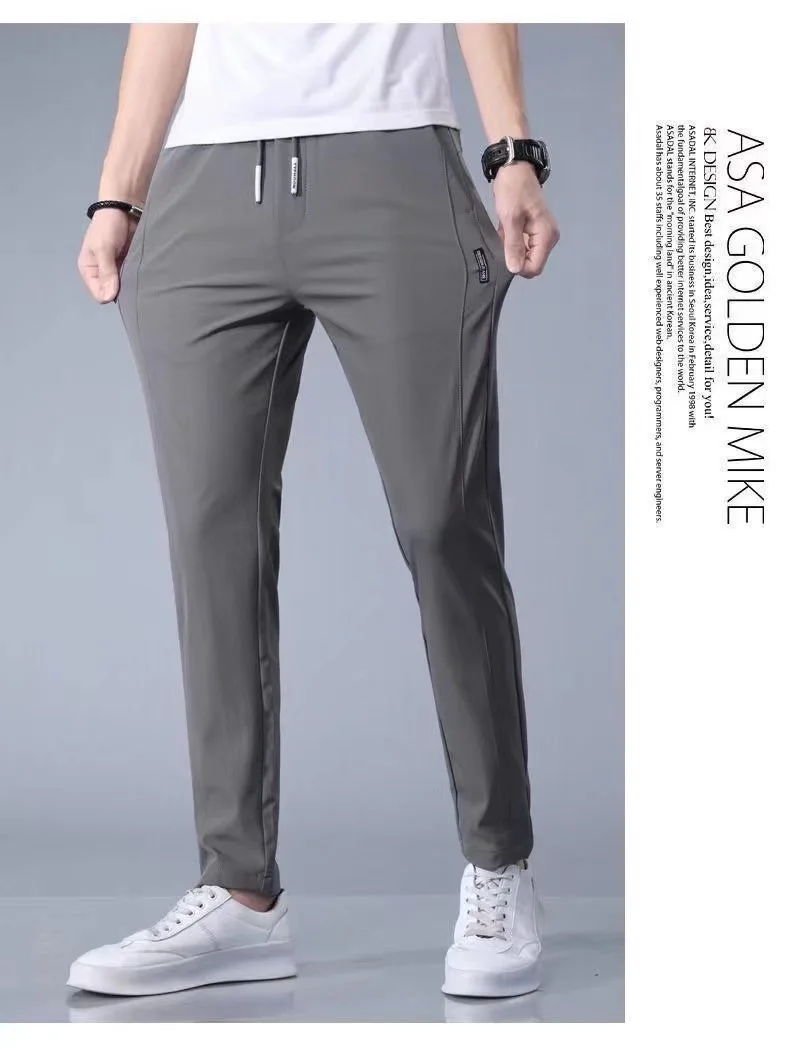 Men Ice Feel Breathable Quick Dry Pants Deep Pockets Casual Commute & Sports Trousers
Men Ice Feel Breathable Quick Dry Pants Deep Pockets Casual Commute & Sports Trousers