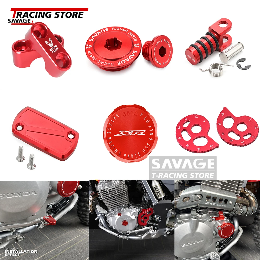 For Honda XR400R Bodywork Frame Fairing Plug Cap Cover Crankcase Chain Sprocket Guard Hose Clamp Reservoir Cover Peg Pedal Plate
For Honda XR400R Bodywork Frame Fairing Plug Cap Cover Crankcase Chain Sprocket Guard Hose Clamp Reservoir Cover Peg Pedal Plate