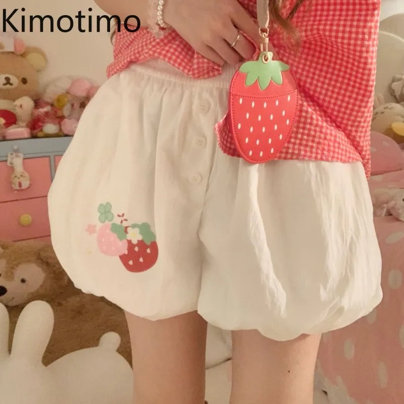 Kimotimo Japanese Cute Strawberry Print Shorts Women 2026 Summer Loose Wide Leg Pant Sweet Kawaii Versatile Y2k Streetwear Шорты
Kimotimo Japanese Cute Strawberry Print Shorts Women 2026 Summer Loose Wide Leg Pant Sweet Kawaii Versatile Y2k Streetwear Шорты