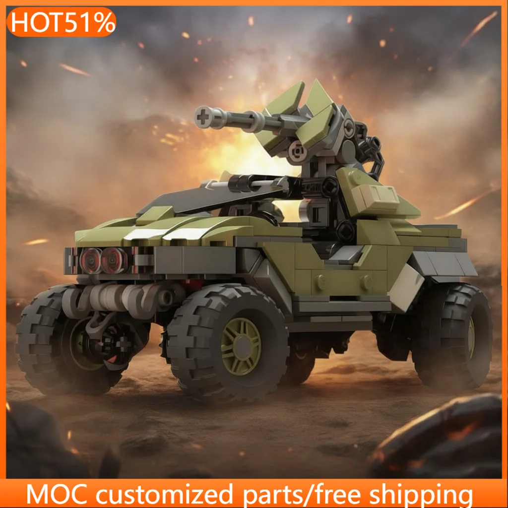 381 деталь: Транспортные колесные бронированные машины MOC, модульный конструктор, популярная развивающая игрушка для мальчиков, подарок на праздник, сделай сам
381 деталь: Транспортные колесные бронированные машины MOC, модульный конструктор, популярная развивающая игрушка для мальчиков, подарок на праздник, сделай сам