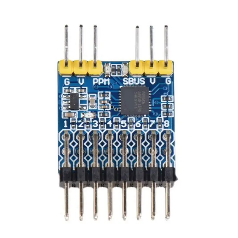 AS96-SPP-SBUS 8CH Converter For PPM PWM SBUS Signal, 15A 3.3-20V For FLYSKY IA6B & FRSKY X8R Receivers For RC Airplanes
AS96-SPP-SBUS 8CH Converter For PPM PWM SBUS Signal, 15A 3.3-20V For FLYSKY IA6B & FRSKY X8R Receivers For RC Airplanes