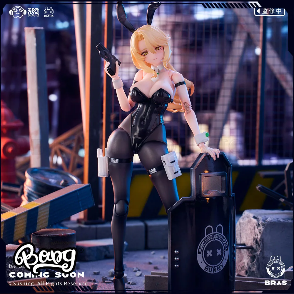 Sushing 1/12 ERENA Action Figure BUNNY RAPID ACTION SQUAD BRAS Shield Bearer Figure Bunny Girl Model Collection Statue Toy Gift
Sushing 1/12 ERENA Action Figure BUNNY RAPID ACTION SQUAD BRAS Shield Bearer Figure Bunny Girl Model Collection Statue Toy Gift