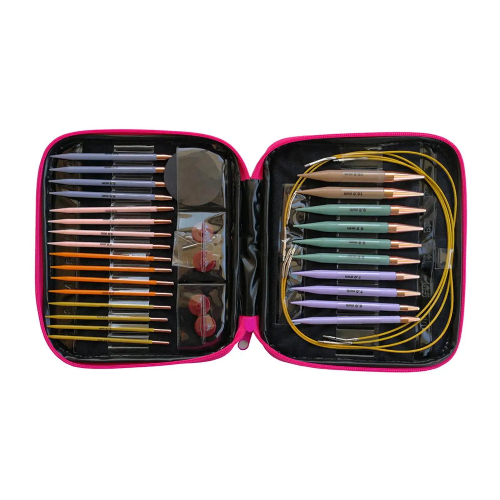 Aluminum Change Head Circular Knitting Crochet Hooks for Project
Aluminum Change Head Circular Knitting Crochet Hooks for Project