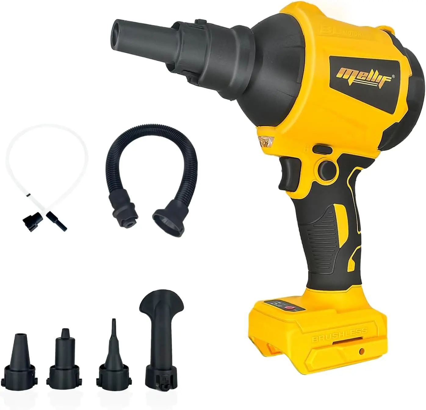 Cordless Air Pump Air Duster for Dewalt 20V Battery(Battery Not Included), Handheld Brushless Compressed Air Mattress Pump
Cordless Air Pump Air Duster for Dewalt 20V Battery(Battery Not Included), Handheld Brushless Compressed Air Mattress Pump