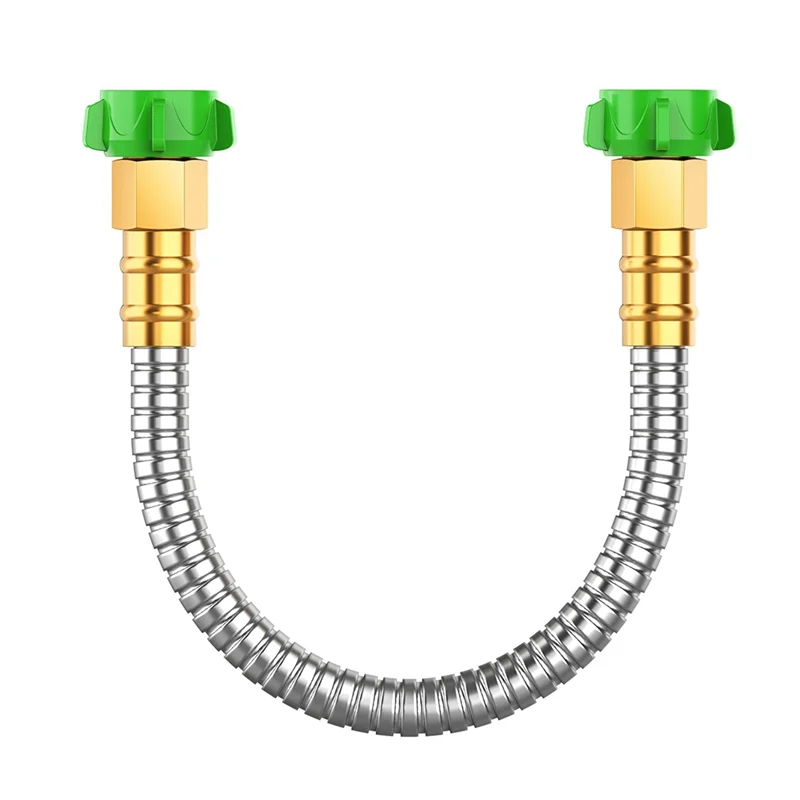 ABBO-Short Garden Hose 2 Ft With Female To Female Connector For Hose Reel, Outdoor Water Hose Extension Adapter
ABBO-Short Garden Hose 2 Ft With Female To Female Connector For Hose Reel, Outdoor Water Hose Extension Adapter