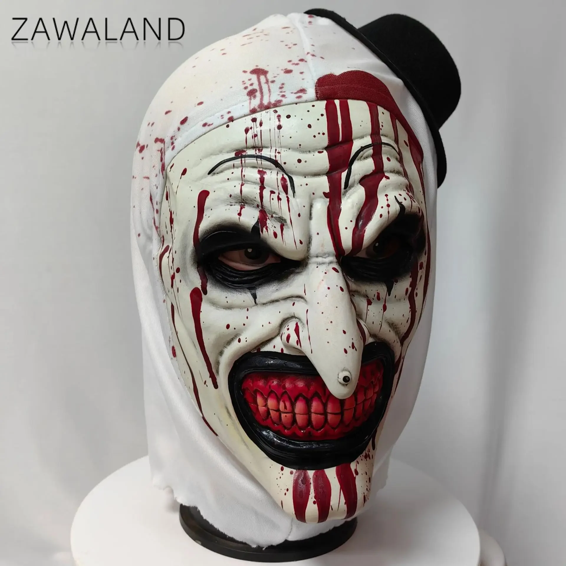 Zawaland Terrifier 3, маска кровавого клоуна для взрослых, костюм Scarry на Хэллоуин, реквизит, латексные маски с полным покрытием, необычные аксессуары для праздничной одежды
Zawaland Terrifier 3, маска кровавого клоуна для взрослых, костюм Scarry на Хэллоуин, реквизит, латексные маски с полным покрытием, необычные аксессуары для праздничной одежды