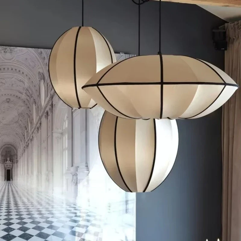 LED Nordic Medieval Chandelier Living Room Home Decoration Japanese Style Bedroom Wabi-sibi Style Lantern Silk Zen Pendant Light
LED Nordic Medieval Chandelier Living Room Home Decoration Japanese Style Bedroom Wabi-sibi Style Lantern Silk Zen Pendant Light
