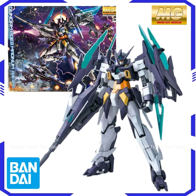 Bandai Original Model Assembly Kit 1/100 MG-Gundam AGE-2 Magnum Anime action character assembly model toy robot boy birthdaygift
Bandai Original Model Assembly Kit 1/100 MG-Gundam AGE-2 Magnum Anime action character assembly model toy robot boy birthdaygift