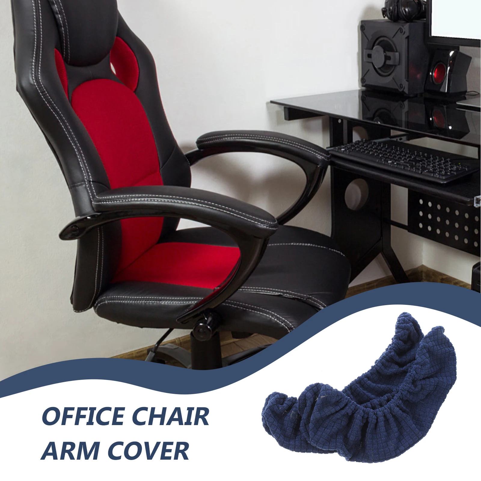Office Chair Armrest Covers Protective Sleeves Ergonomic Pads Armchair Cover Blue Pair Gaming Polyester Wide Application Home
Office Chair Armrest Covers Protective Sleeves Ergonomic Pads Armchair Cover Blue Pair Gaming Polyester Wide Application Home