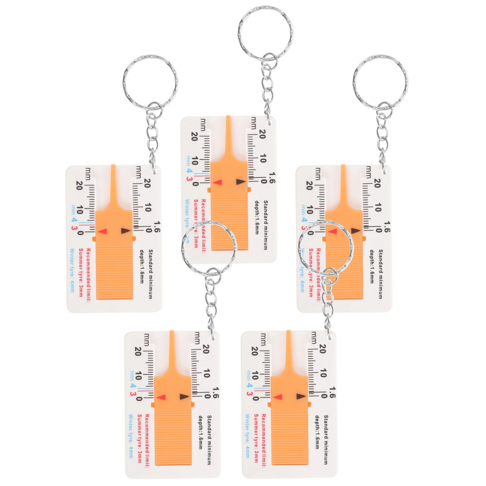 5Pcs Tire Depth Gauge Accurate Tire Thread Measuring Tool Car Tyre Tread Depth Meter Handy Measurer Tool Automotive Gauge Sets
5Pcs Tire Depth Gauge Accurate Tire Thread Measuring Tool Car Tyre Tread Depth Meter Handy Measurer Tool Automotive Gauge Sets