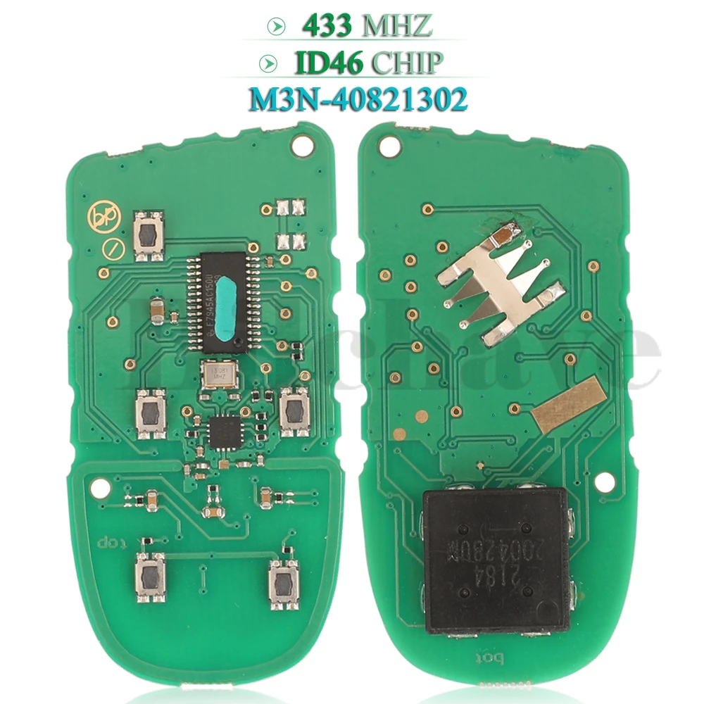 jingyuqin M3N- 40821302 Для Jeep Grand Cherokee Fit Dodge Chrysler Smart Remote Автомобильный ключ Печатная плата 433 МГц ID46 Чип
jingyuqin M3N- 40821302 Для Jeep Grand Cherokee Fit Dodge Chrysler Smart Remote Автомобильный ключ Печатная плата 433 МГц ID46 Чип