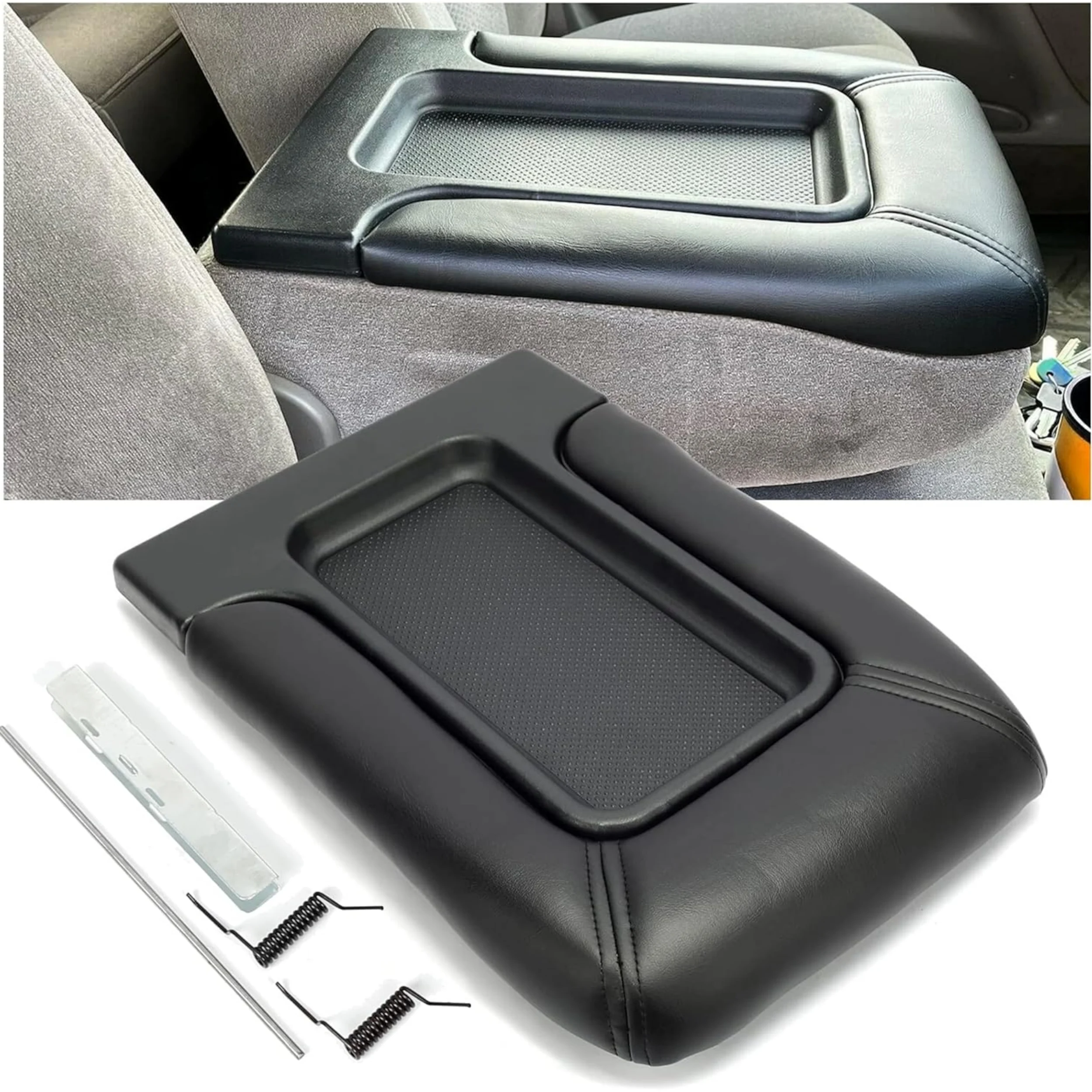 Крышка подлокотника центральной консоли автомобиля, совместимая с 1999 2000-2002 2003 2004 2005 2006 2007 Silverado Avalanche Suburban Sierra Yukon
Крышка подлокотника центральной консоли автомобиля, совместимая с 1999 2000-2002 2003 2004 2005 2006 2007 Silverado Avalanche Suburban Sierra Yukon