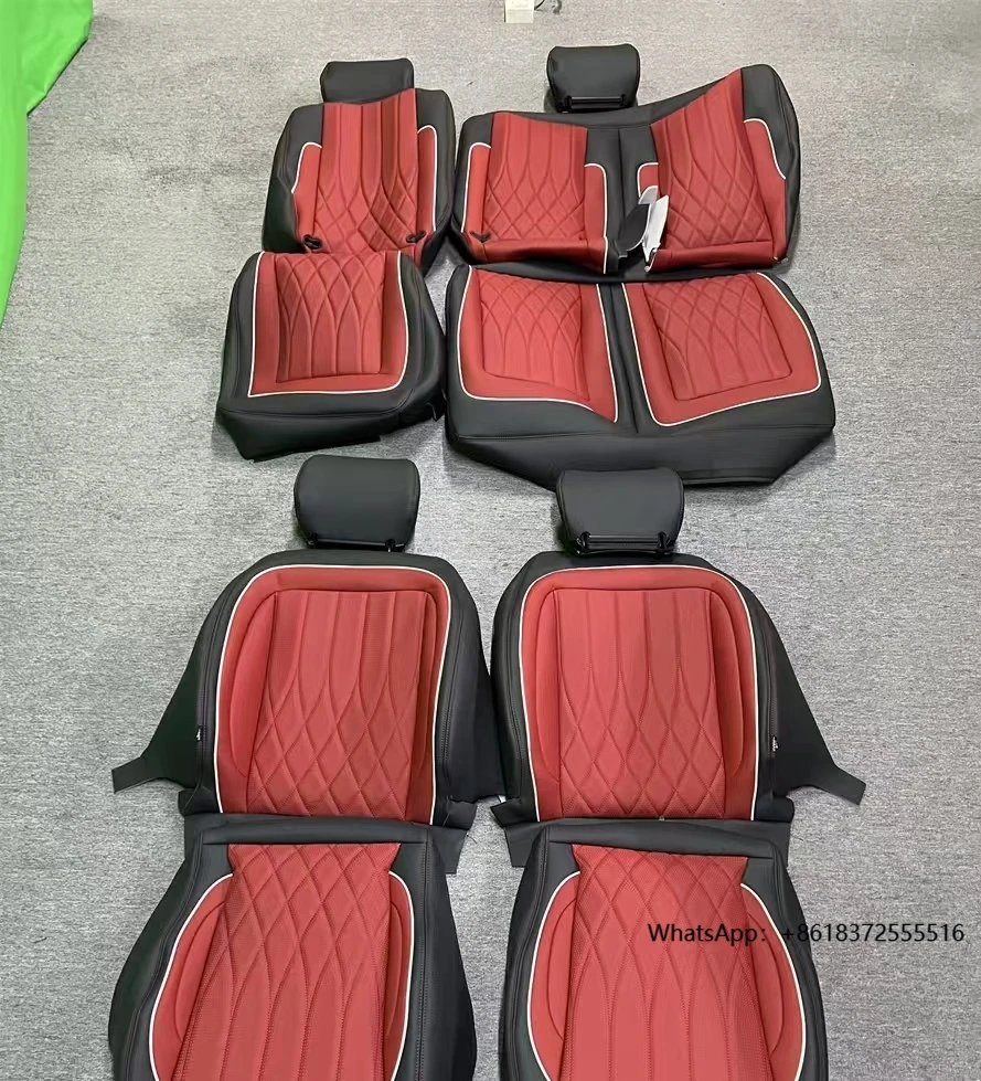 Custom Fit Car Accessories Seat Kits Cover for 5 Seaters Full Set Quality Leather for Mercedes Benz GLC Front and Rear Seats
Custom Fit Car Accessories Seat Kits Cover for 5 Seaters Full Set Quality Leather for Mercedes Benz GLC Front and Rear Seats