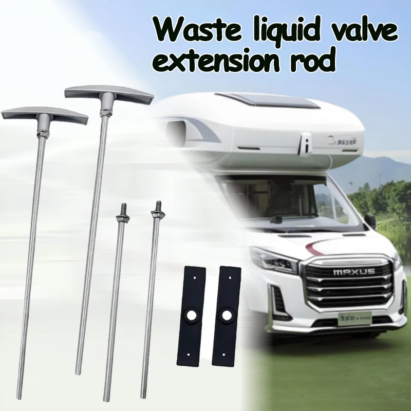 RV Waste Valves Handle Extenders Offers 6Inch and 9Inch Option for Enhanced Sewer Hose Compatibility
RV Waste Valves Handle Extenders Offers 6Inch and 9Inch Option for Enhanced Sewer Hose Compatibility