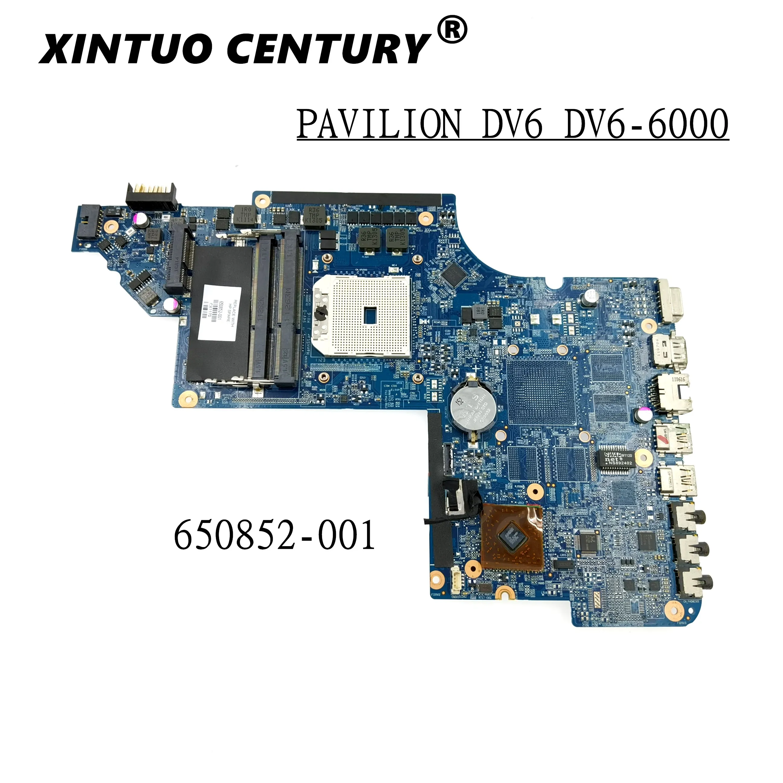 For HP Pavilion DV6 DV6-6000 Laptop Motherboard 650852-001 48.4R103.021 Motherboard CPU AMD DDR3 100% Test Work
For HP Pavilion DV6 DV6-6000 Laptop Motherboard 650852-001 48.4R103.021 Motherboard CPU AMD DDR3 100% Test Work