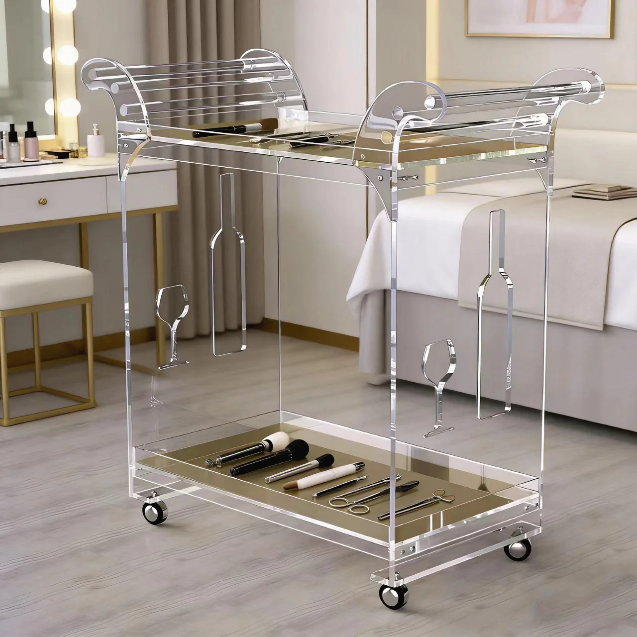 qe-Transparent Acrylic Coffee Table, Sofa Side Table, Hotel Service Cart%
qe-Transparent Acrylic Coffee Table, Sofa Side Table, Hotel Service Cart%