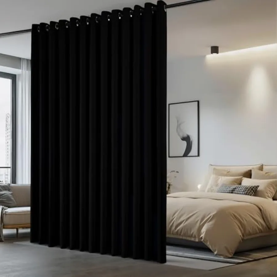 Room Separating Divider Curtain Screen Partition, Function Thermal out Noise Reducing Curtain, Sliding Door Insulated Drape for
Room Separating Divider Curtain Screen Partition, Function Thermal out Noise Reducing Curtain, Sliding Door Insulated Drape for