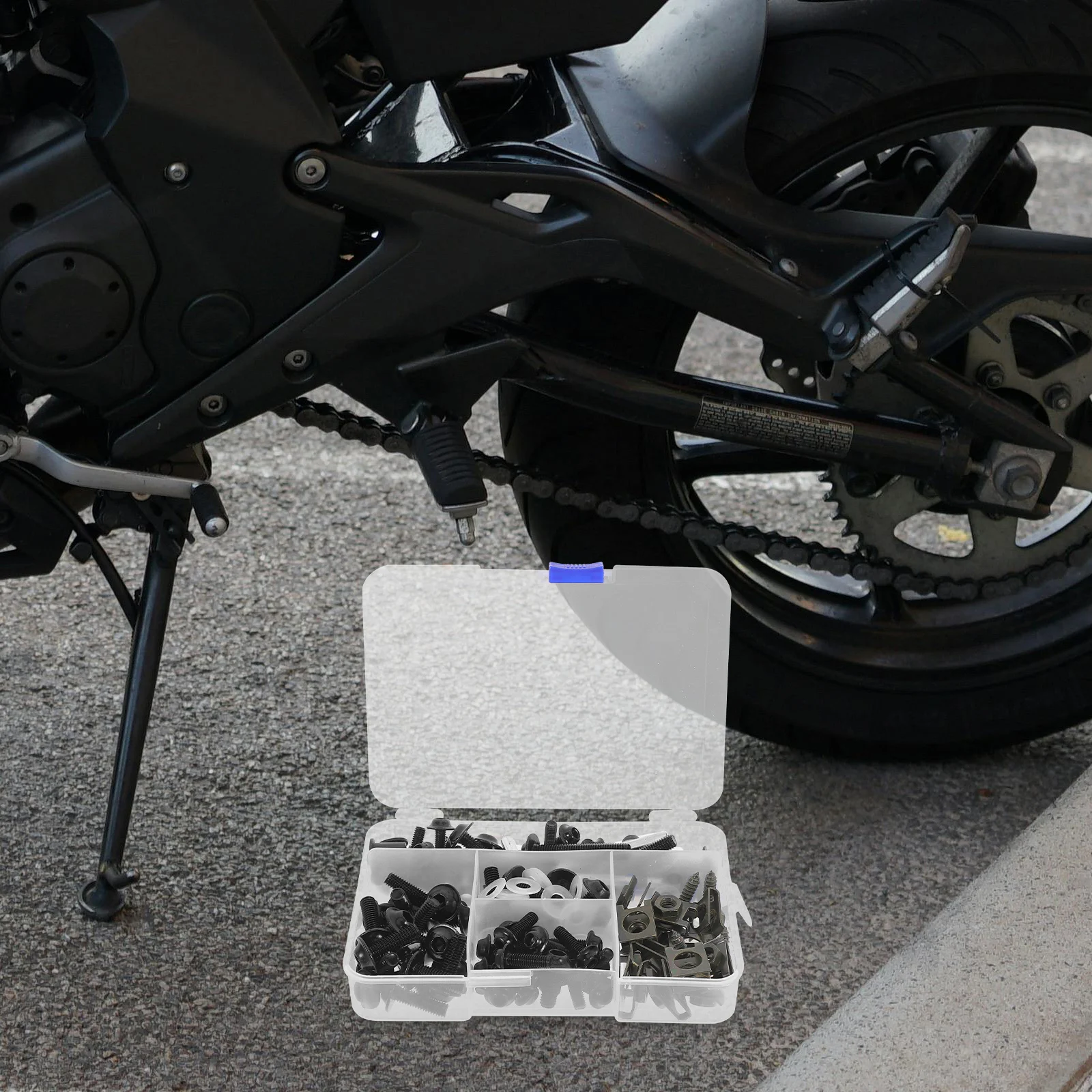 1 set Motorcycle Modification Bolts Black Bike Windscreen Screws Fairing Accessories Stylish Suitable Most Motorcycles Easy
1 set Motorcycle Modification Bolts Black Bike Windscreen Screws Fairing Accessories Stylish Suitable Most Motorcycles Easy