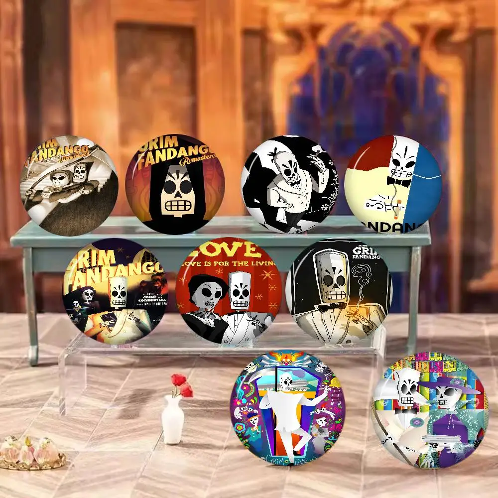 Grim Fandango Game Anime Brooches Cute Cartoon Badge Jacket Jeans Lapel Pin Gift Accessorie
Grim Fandango Game Anime Brooches Cute Cartoon Badge Jacket Jeans Lapel Pin Gift Accessorie