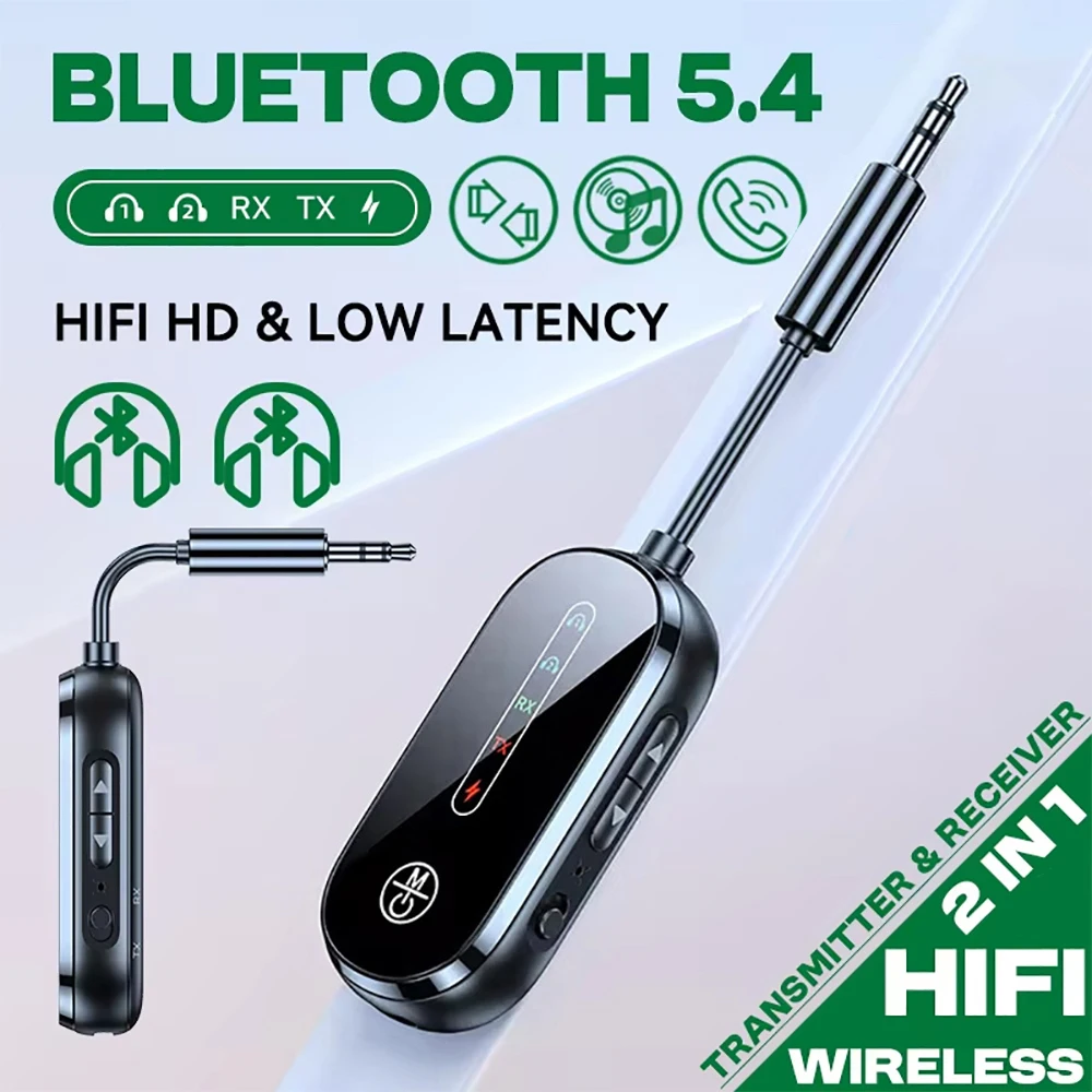 2 в 1 Bluetooth 5,4 передатчик-приемник стерео 3,5 мм AUX самолет аудио беспроводной адаптер микрофон для ТВ ПК наушники автомобильный самолет
2 в 1 Bluetooth 5,4 передатчик-приемник стерео 3,5 мм AUX самолет аудио беспроводной адаптер микрофон для ТВ ПК наушники автомобильный самолет