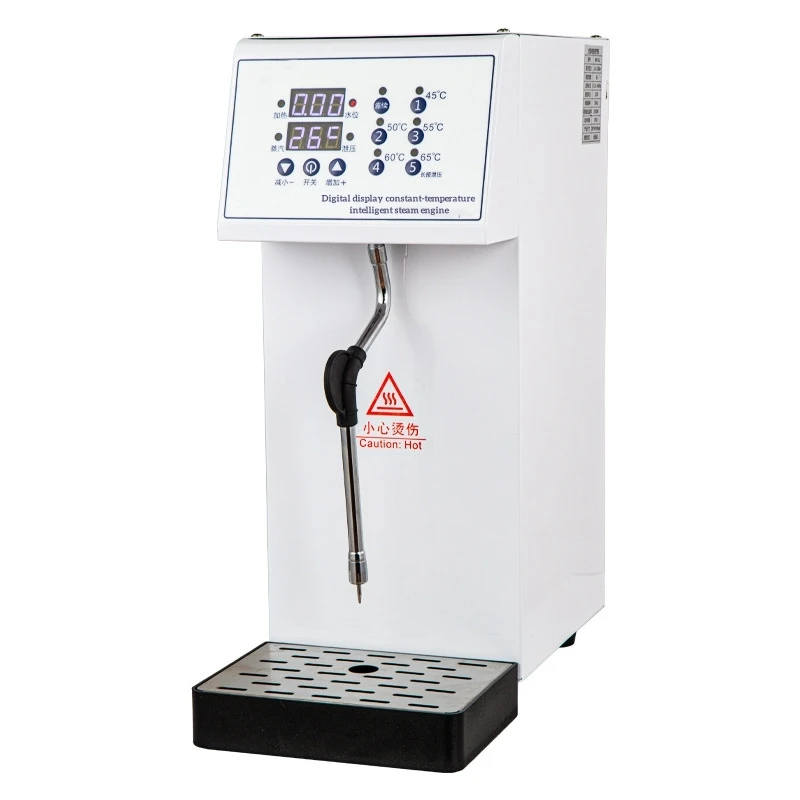 Steam Milk Foamer High Quality Multifunctional Steam Tea Shop Beverage Heating Coffee Bubble Machine 2500W
Steam Milk Foamer High Quality Multifunctional Steam Tea Shop Beverage Heating Coffee Bubble Machine 2500W