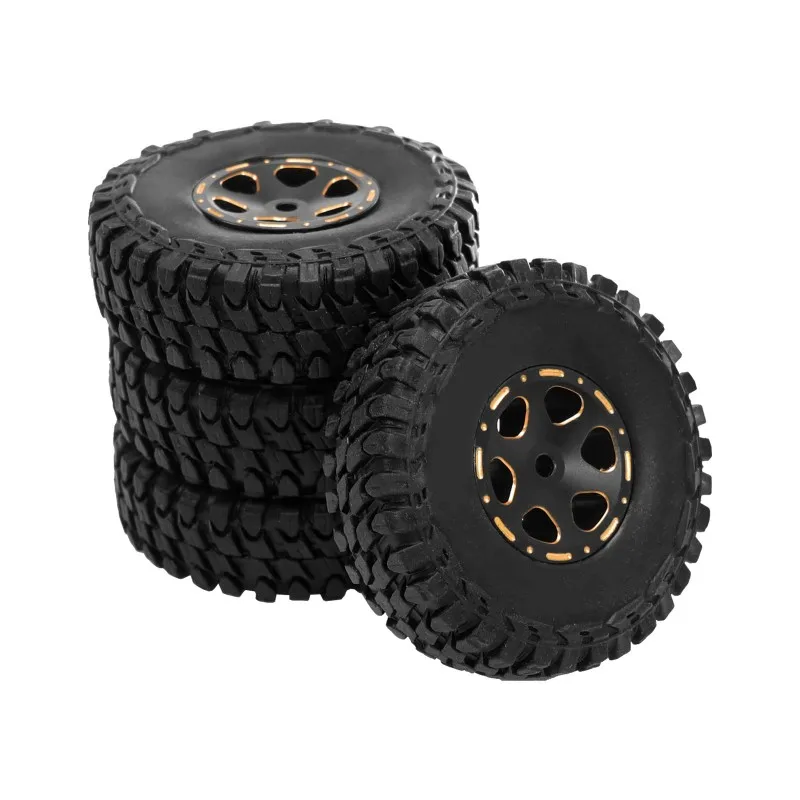 YSUN-Upgrade Kit 4Pcs RC Car 1 Inch Beadlock Wheel Rim Rubber Tires For SCX24 FCX24 For Axial 1/24 1/18 TRX4M
YSUN-Upgrade Kit 4Pcs RC Car 1 Inch Beadlock Wheel Rim Rubber Tires For SCX24 FCX24 For Axial 1/24 1/18 TRX4M