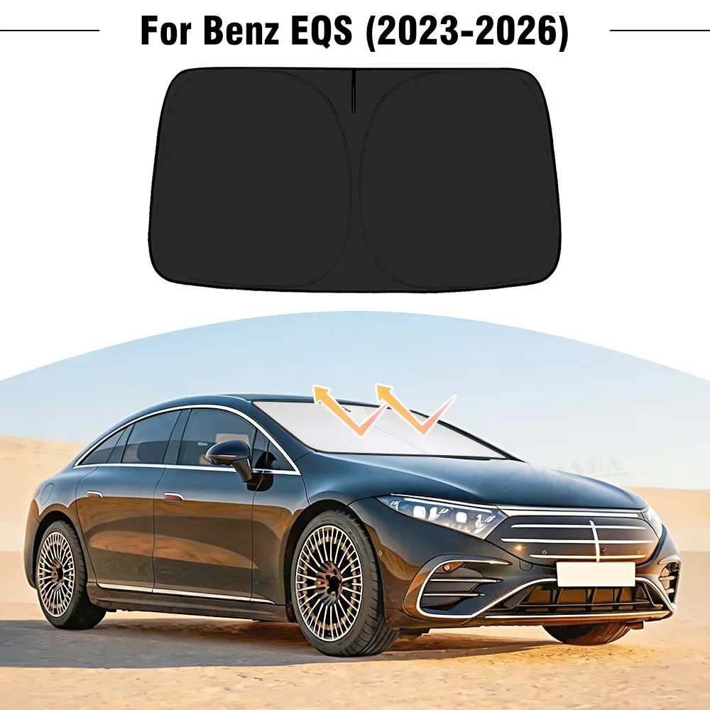 For Mercedes Benz EQS 2023-2026 Car Windshield Sunshade Cover Front Window Sun Visor Foldable UV Protection Accessories
For Mercedes Benz EQS 2023-2026 Car Windshield Sunshade Cover Front Window Sun Visor Foldable UV Protection Accessories