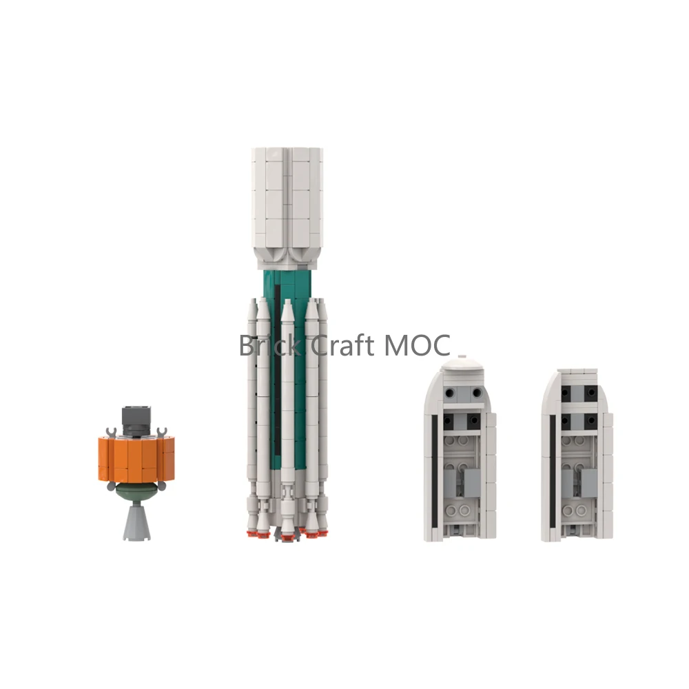 MOC-71855 Delta III Rocket Building Blocks Set - 1:110 Scale Commercial Launch Vehicle Model for Space Enthusiasts
MOC-71855 Delta III Rocket Building Blocks Set - 1:110 Scale Commercial Launch Vehicle Model for Space Enthusiasts
