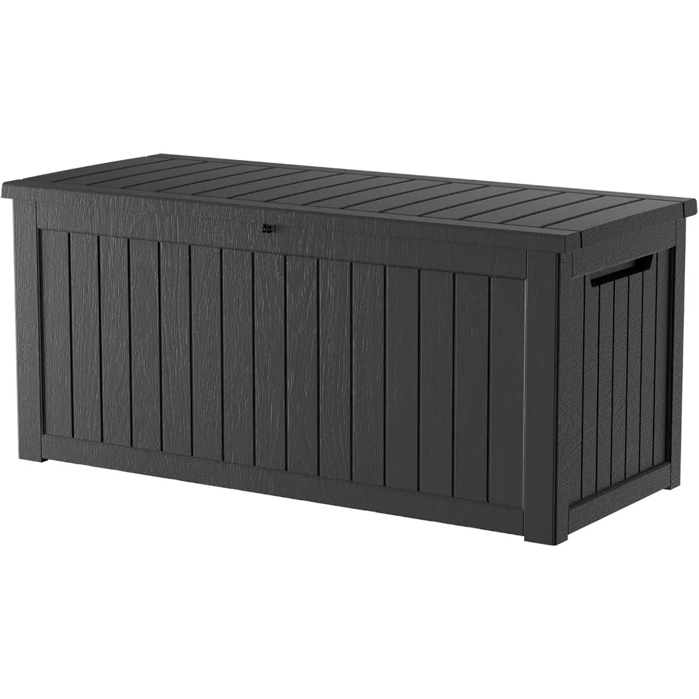270 Gallon Outdoor Storage Box Patio Deck Box Waterproof, Resin Lockable Outside Large Storage Bin for Pool Cushion Furniture, G
270 Gallon Outdoor Storage Box Patio Deck Box Waterproof, Resin Lockable Outside Large Storage Bin for Pool Cushion Furniture, G
