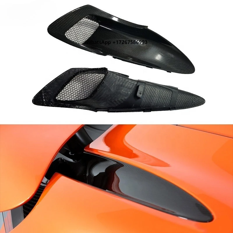 For the Rear Fender air Intake on the McLaren 720S High Quality Factory Price Carbon Fiber Cover Trim Tuyere
For the Rear Fender air Intake on the McLaren 720S High Quality Factory Price Carbon Fiber Cover Trim Tuyere