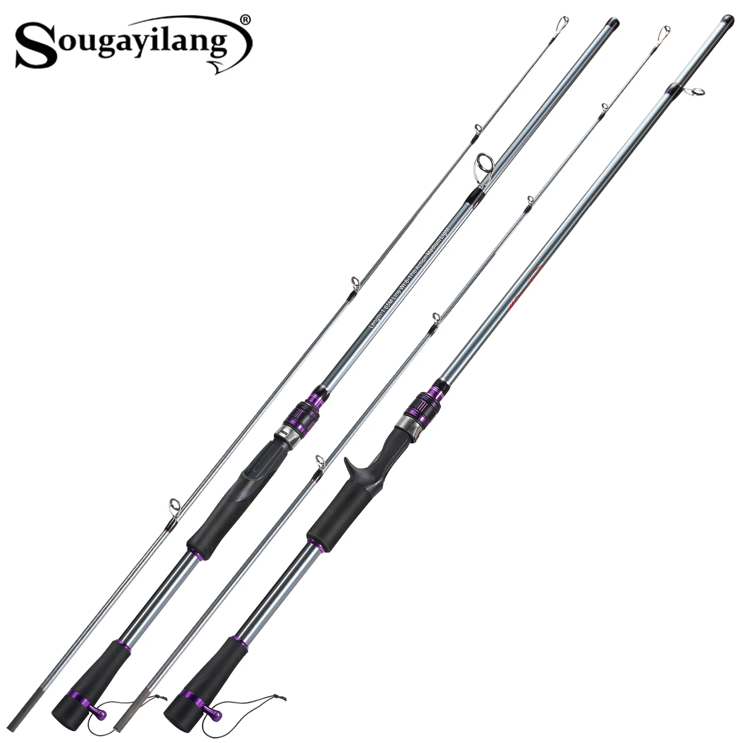 Sougayilang 2-секционная удочка для литья/спиннинга 1,65 м, портативная дорожная удочка из углеродного волокна для всех водных удочек Pesca
Sougayilang 2-секционная удочка для литья/спиннинга 1,65 м, портативная дорожная удочка из углеродного волокна для всех водных удочек Pesca