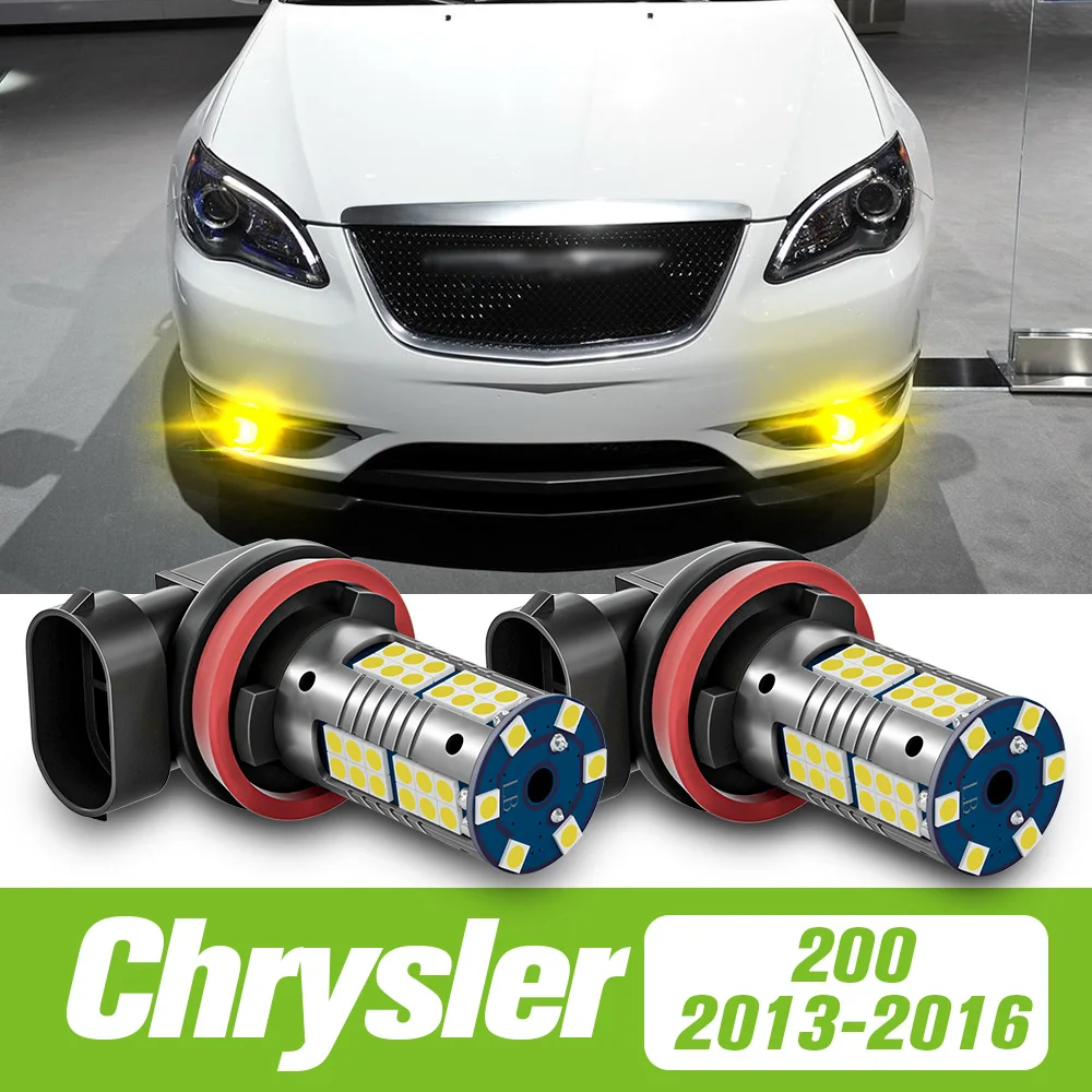 2pcs For Chrysler 200 2013-2016 LED Fog Light 2014 2015 Accessories
2pcs For Chrysler 200 2013-2016 LED Fog Light 2014 2015 Accessories