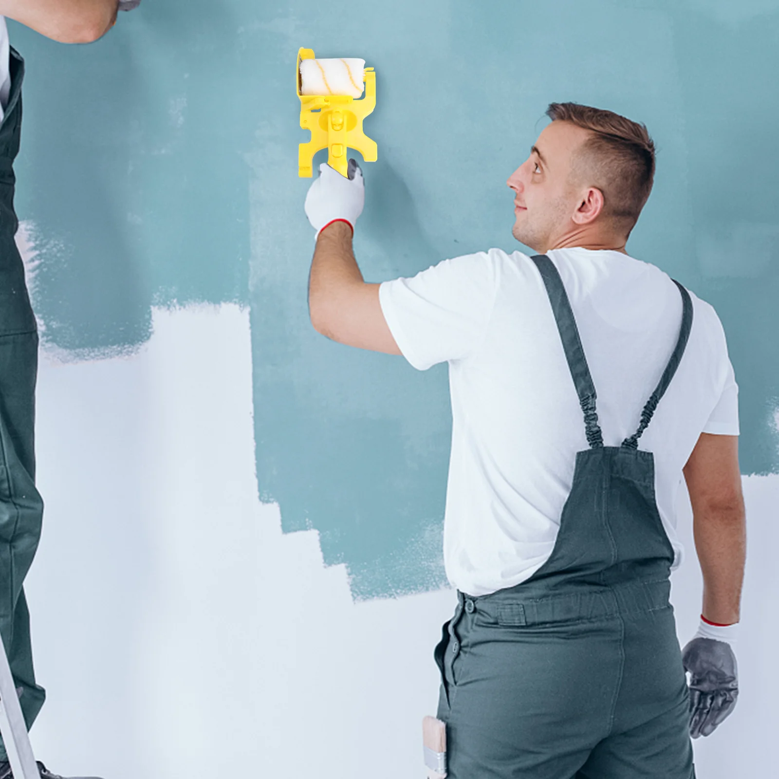 1pc Wall Paint Roller Brush Fiber Lightweight Comfort Grip Edge Diy Painting Tool Trimmer Detachable
1pc Wall Paint Roller Brush Fiber Lightweight Comfort Grip Edge Diy Painting Tool Trimmer Detachable