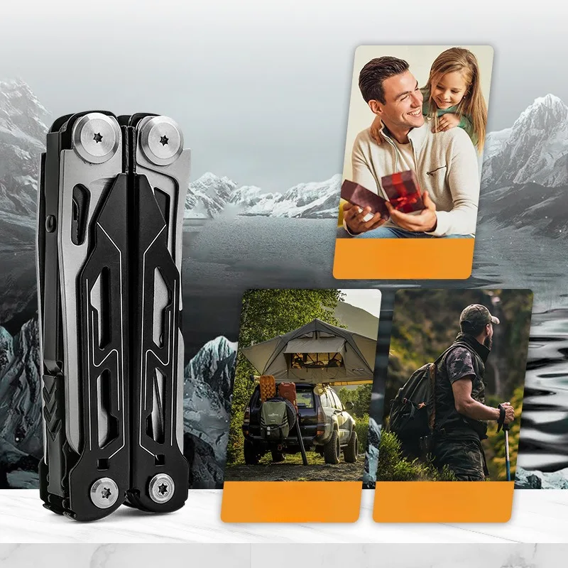 BIESUO 16 in 1 Outdoor All-steel Folding Tool Pliers Camping Gear EDC Pocket Tool Multi-function Pliers
BIESUO 16 in 1 Outdoor All-steel Folding Tool Pliers Camping Gear EDC Pocket Tool Multi-function Pliers
