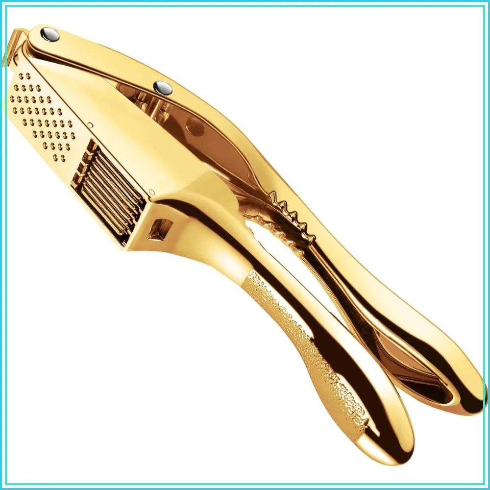 2-in-1 Garlic Press and Slicer: Effortlessly Crush, Slice, and Mince Garlic for Home Cooks and Chefs
2-in-1 Garlic Press and Slicer: Effortlessly Crush, Slice, and Mince Garlic for Home Cooks and Chefs