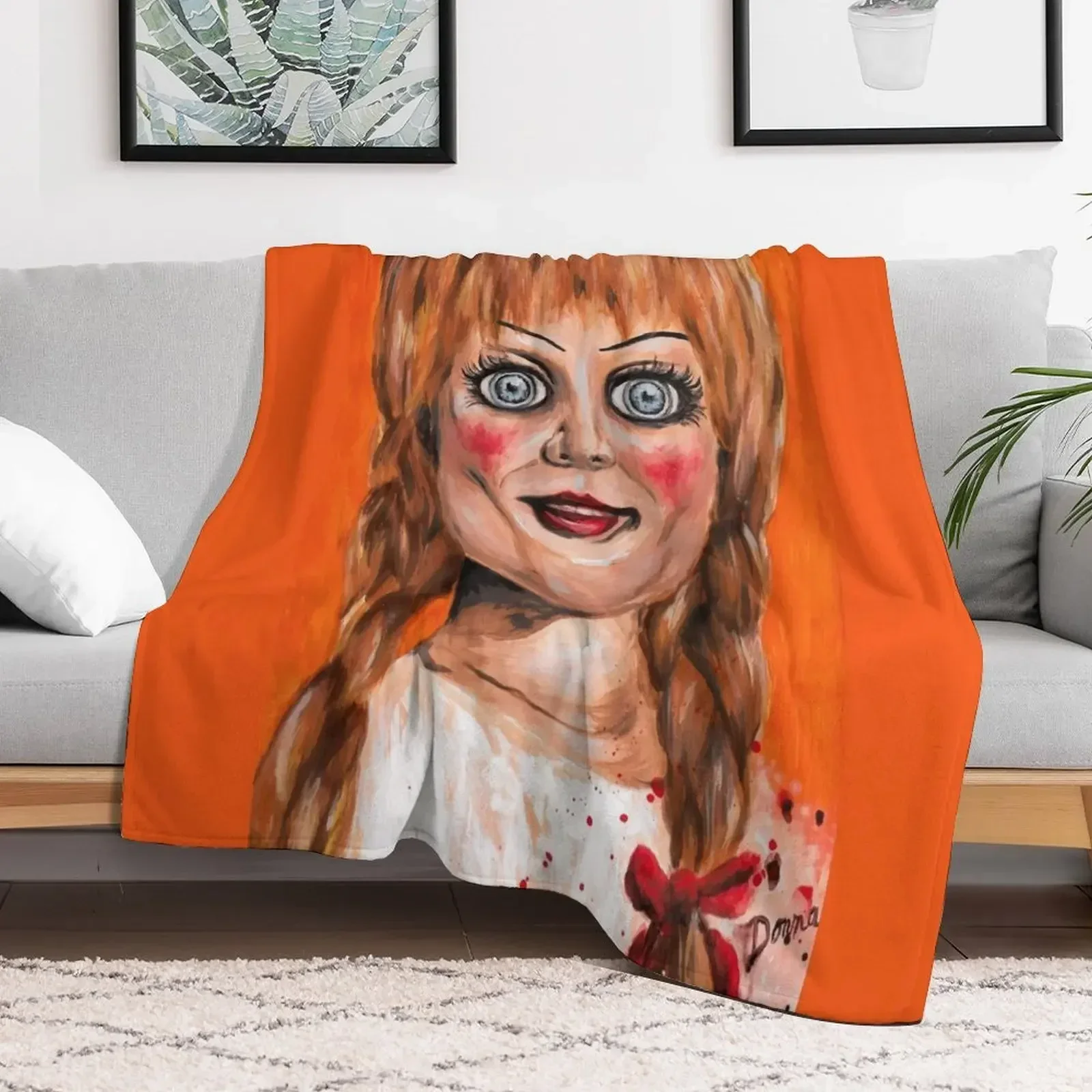 Annabelle Horror Doll Throw Blanket Thermals For Travel Kid'S Bed Fashionable Blankets
Annabelle Horror Doll Throw Blanket Thermals For Travel Kid'S Bed Fashionable Blankets