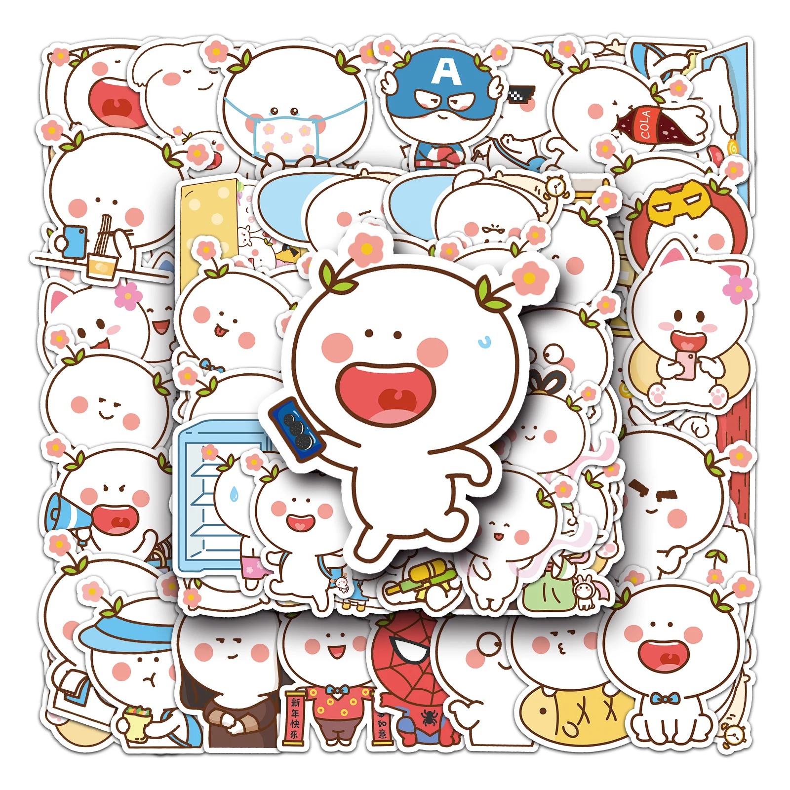 50pc Cartoon Cute Graffiti Stickers Suitcase Laptop Guitar Skateboard Personalized Decoration Stickers
50pc Cartoon Cute Graffiti Stickers Suitcase Laptop Guitar Skateboard Personalized Decoration Stickers