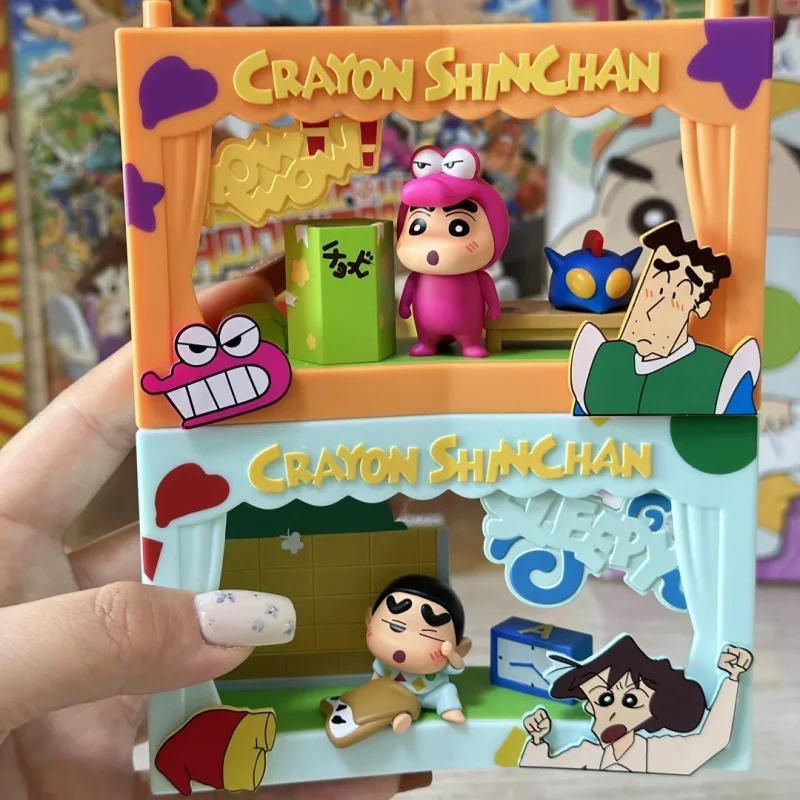 New Crayon Shin Chan Life Theater Series Scenes Series Scenes Blind Box Room Display Shin Chan Anime Figures Girl Toy Gift
New Crayon Shin Chan Life Theater Series Scenes Series Scenes Blind Box Room Display Shin Chan Anime Figures Girl Toy Gift