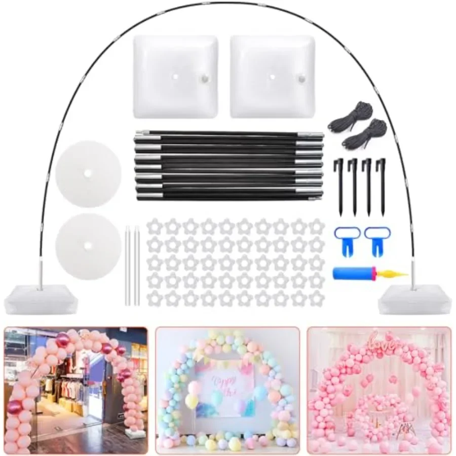 Balloon Kit, 9Feet Height and 10Feet Width Adjustable St Frame Garl St: Wedding Baby Shower Birthday Photo Backdrop
Balloon Kit, 9Feet Height and 10Feet Width Adjustable St Frame Garl St: Wedding Baby Shower Birthday Photo Backdrop