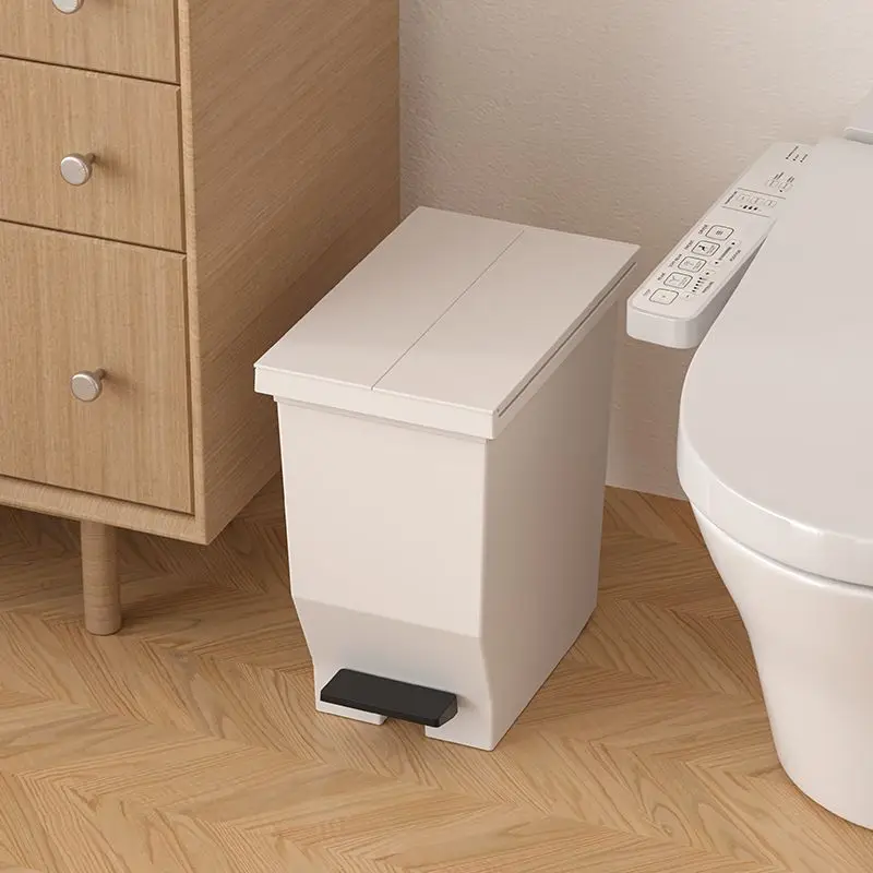 Double Open Cover Wastebasket Pedal-operated Recycle Bin Plastic Largecapacity Kitchen Garbage Can with Rear Wheels Bathroom Bin
Double Open Cover Wastebasket Pedal-operated Recycle Bin Plastic Largecapacity Kitchen Garbage Can with Rear Wheels Bathroom Bin