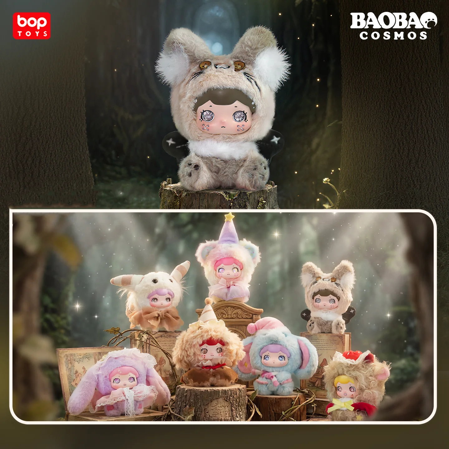 Bop Toys Baobao Cosmos Genuine Dream Series Blind Box Figure Cute Collectible Plush Doll Trendy Desktop Ornament Decorative Toys
Bop Toys Baobao Cosmos Genuine Dream Series Blind Box Figure Cute Collectible Plush Doll Trendy Desktop Ornament Decorative Toys