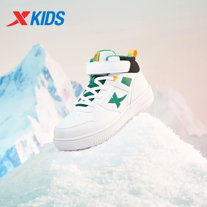 Xtep Teenager's Skateboarding Shoes 2024 Winter Unisex High-top Velcro Warm Cotton Comfortable Sneakers 676416379377
Xtep Teenager's Skateboarding Shoes 2024 Winter Unisex High-top Velcro Warm Cotton Comfortable Sneakers 676416379377