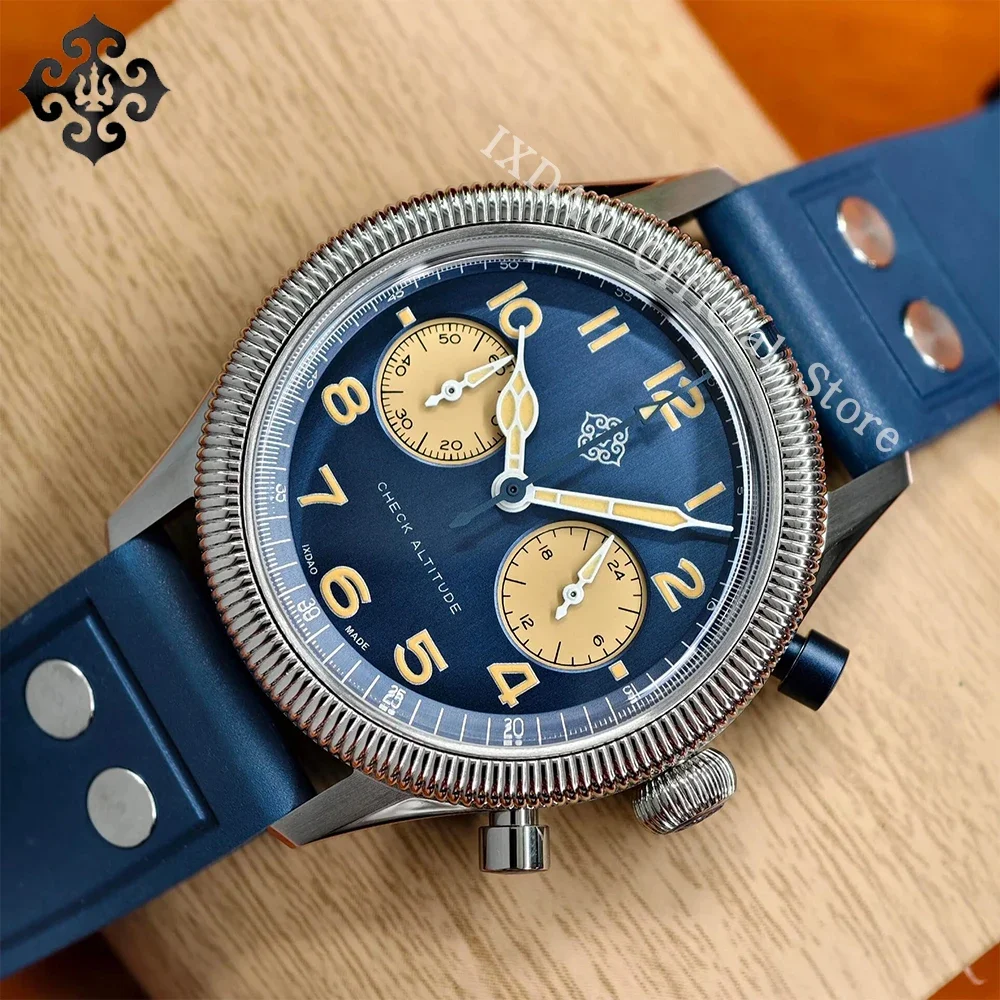 2025 New IXDAO 39mm Pilot Men's Quartz Watch Peregrine Falcon Series VK64 Sapphire Stainless Steel Sports Chronograph 10Bar C3
2025 New IXDAO 39mm Pilot Men's Quartz Watch Peregrine Falcon Series VK64 Sapphire Stainless Steel Sports Chronograph 10Bar C3