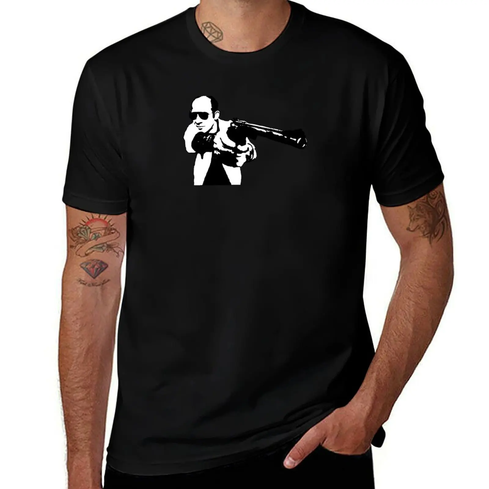 Hunter S Thompson - Gun T-Shirt boys whites Funny t-shirt man t shirt summer tops mens t shirts
Hunter S Thompson - Gun T-Shirt boys whites Funny t-shirt man t shirt summer tops mens t shirts