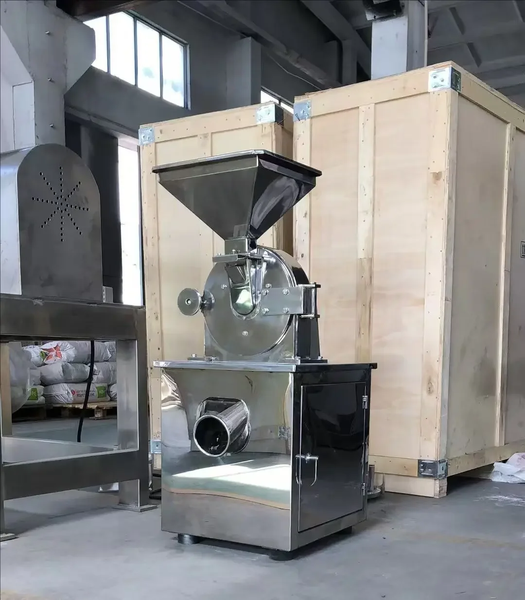 cross-border Stainless Steel 12-120 Mesh Spice Grinding Machine for Sugar Salt Masala Cinnamon Turmeric Ginger Pepper Red Chili
cross-border Stainless Steel 12-120 Mesh Spice Grinding Machine for Sugar Salt Masala Cinnamon Turmeric Ginger Pepper Red Chili