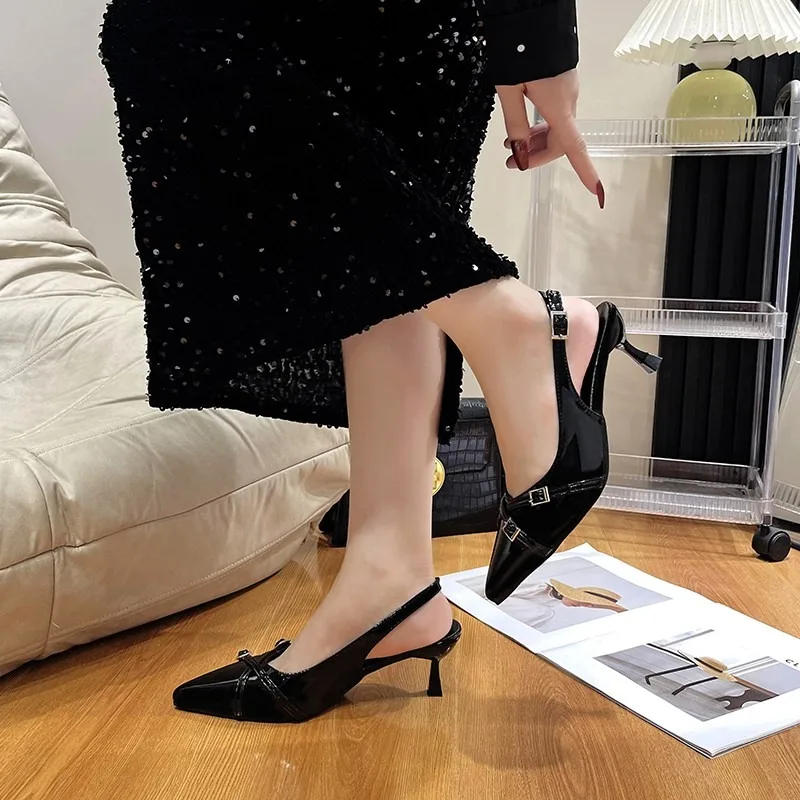 Big Size Footwear Wine Red Women High Heels Shoes Fashion Pointed Toe Pumps Ladies Thin Heels Shoes Female Slingbacks Slides
Big Size Footwear Wine Red Women High Heels Shoes Fashion Pointed Toe Pumps Ladies Thin Heels Shoes Female Slingbacks Slides